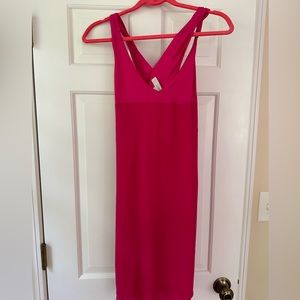 Loft pink dress, new with tags.